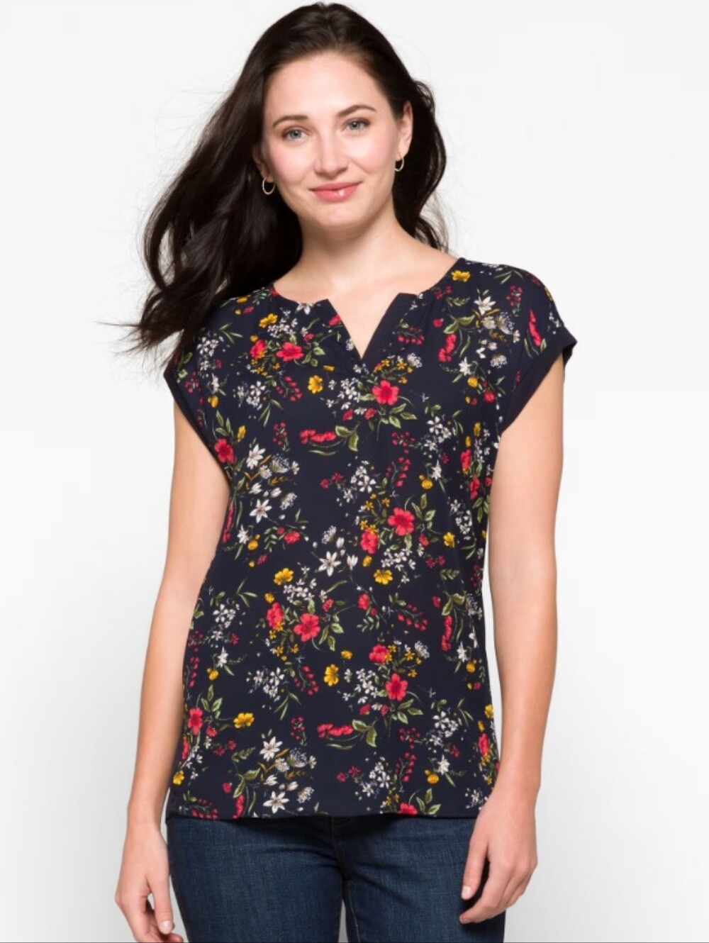 Papermoon Reece Mixed Media Blouse - Picture 5 of 7